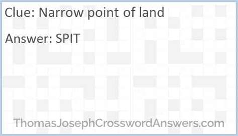 Narrow point crossword clue. Things To Know About Narrow point crossword clue. 
